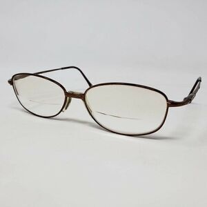 SAFILO ELASTA COPPER OVAL EYEGLASSES 54 16 135